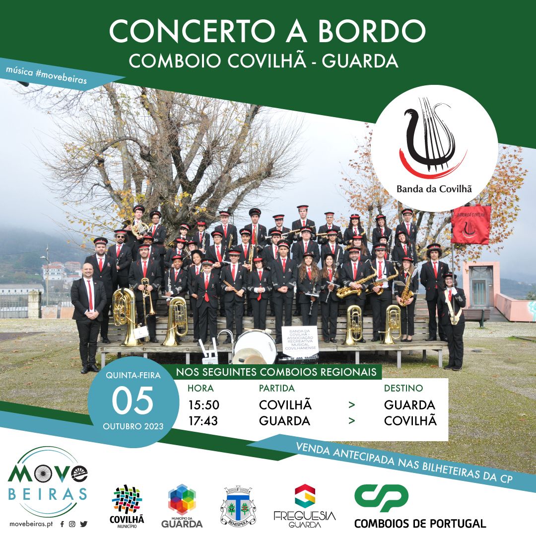 Viagem de Comboio com concerto a bordo - Correio de Caria